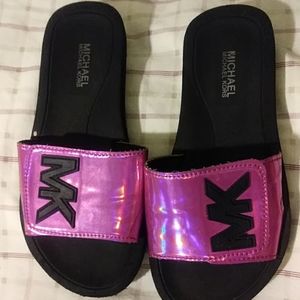 Michael Kors girls slip on sandal